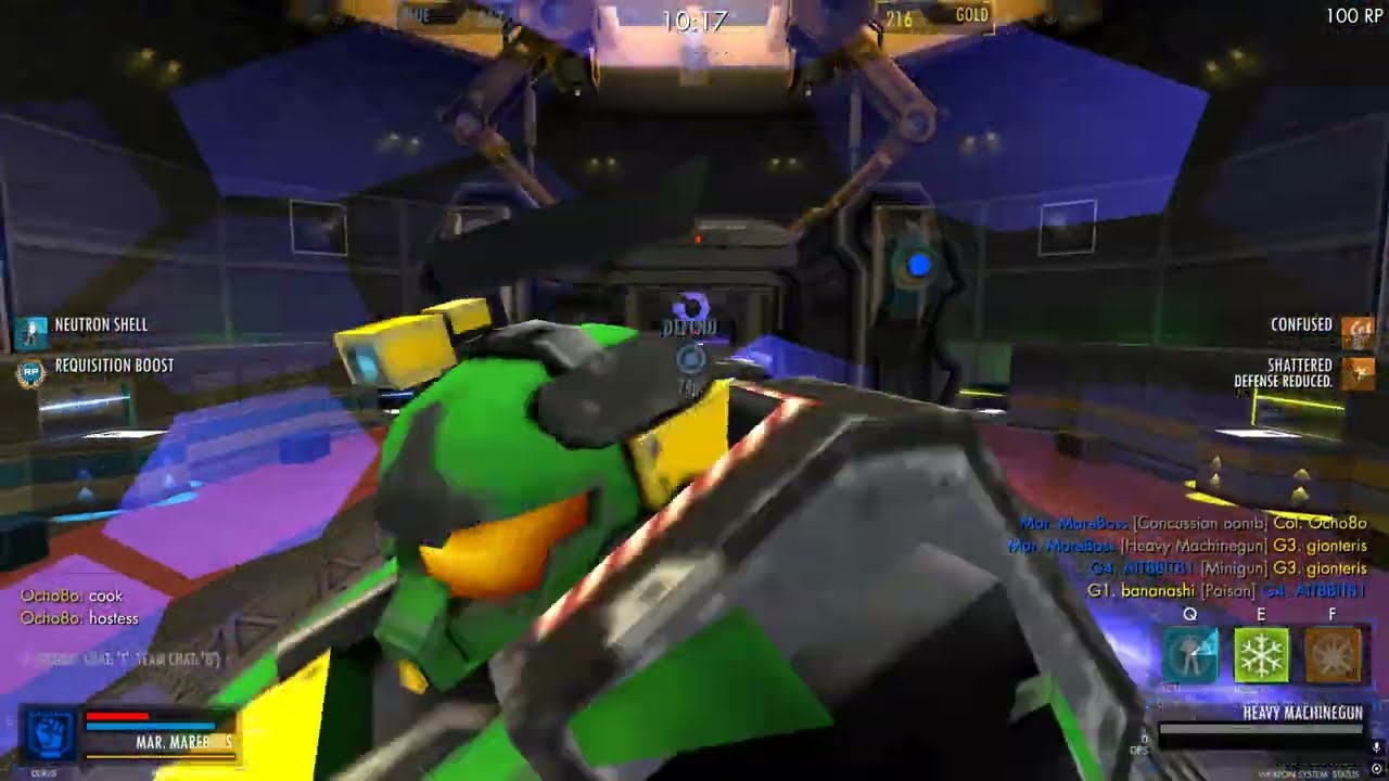 Tank in Shuttle Bay + Base bug at the end of the video |Freefall Tournament|