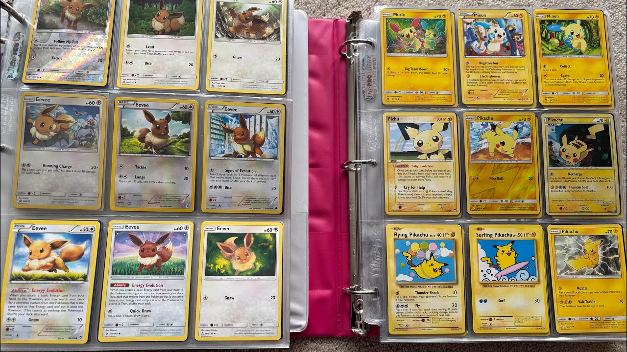 Pokémon binder flip through! 