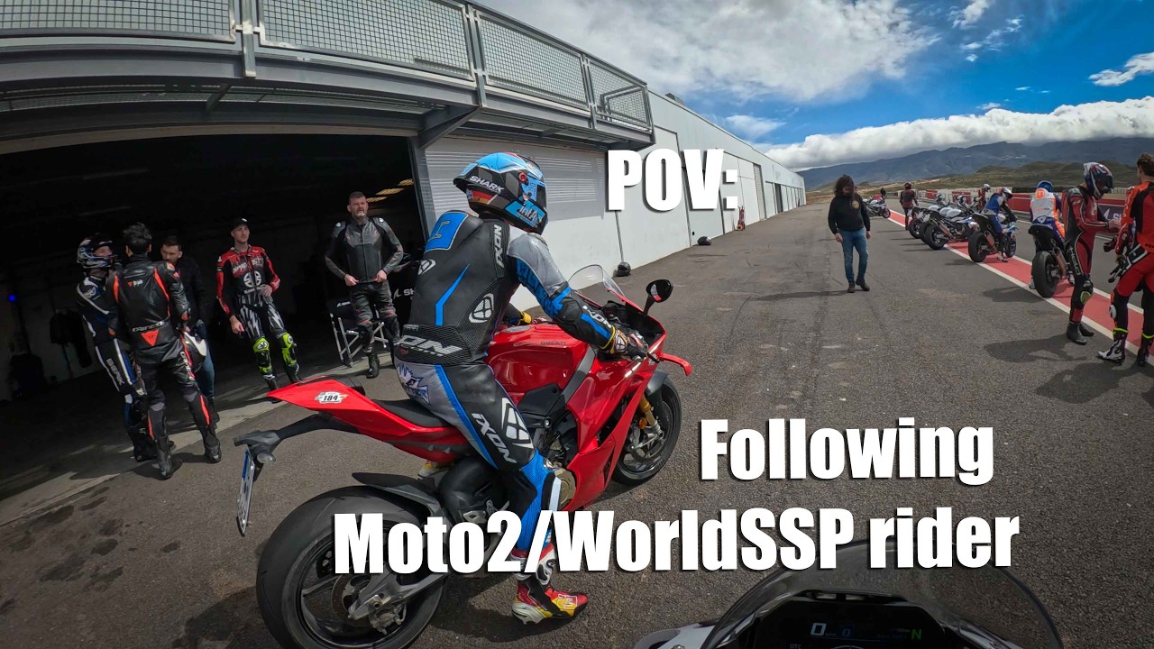 POV: Following ex Moto2, WorldSSP rider on Circuit Andalucia | BMW S 1000 RR | Panigale V4