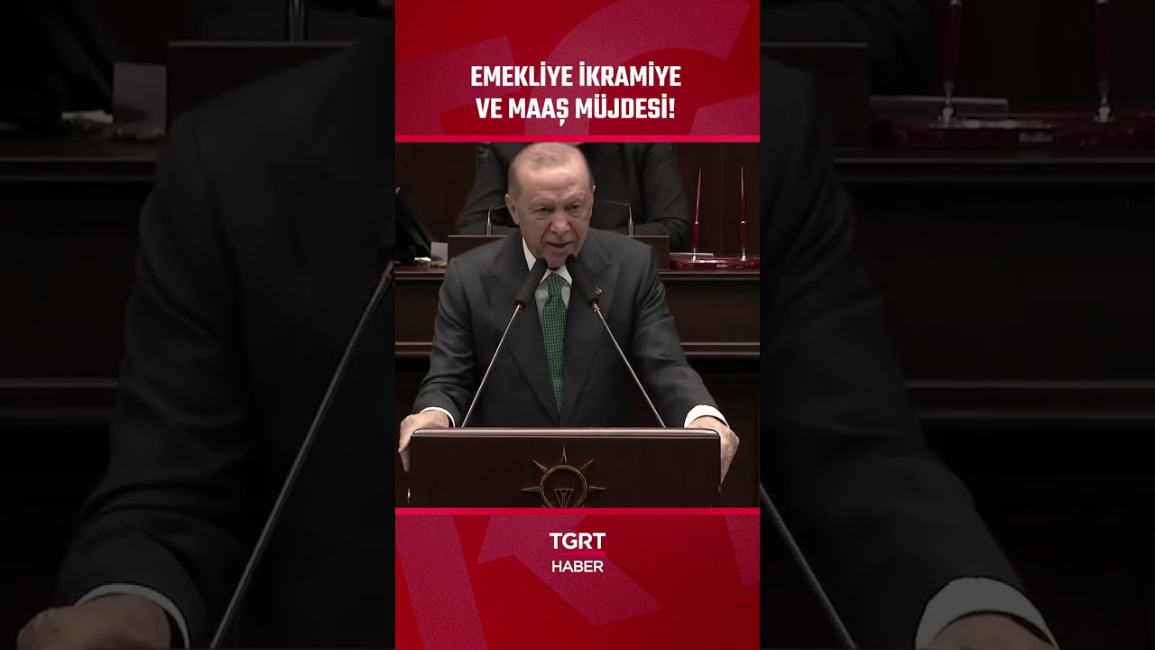 Cumhurbaşkanı Erdoğan&rsquo;dan Emeklilere Maaş ve İkramiye M&uuml;jdesi! #shorts