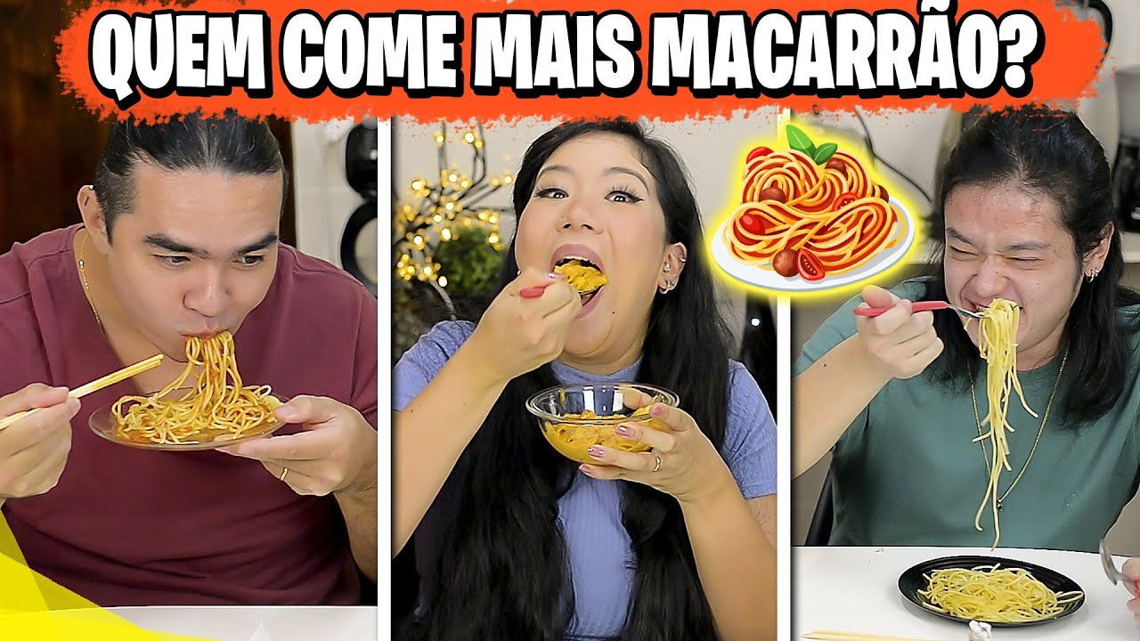 QUEM COME MAIS MACARR&Atilde;O VENCE | Blog das irm&atilde;s