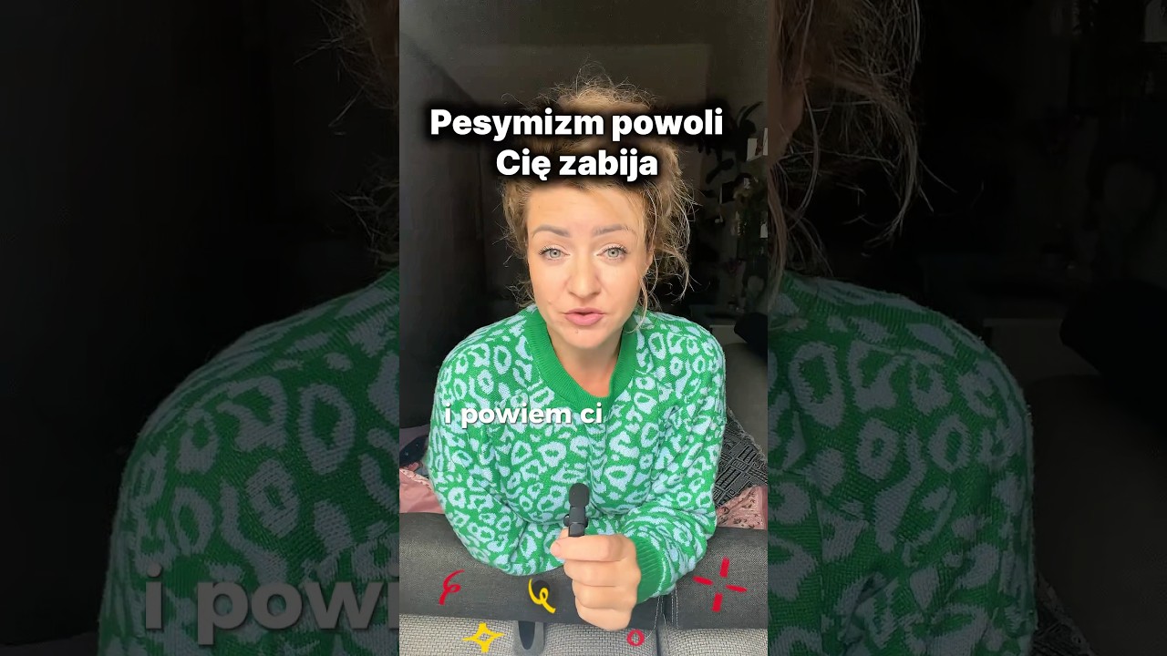 Pesymizm powoli cię zabija? #rozwojbiznesu #emocje #świadomość #umysł #podświadomość #optymizm