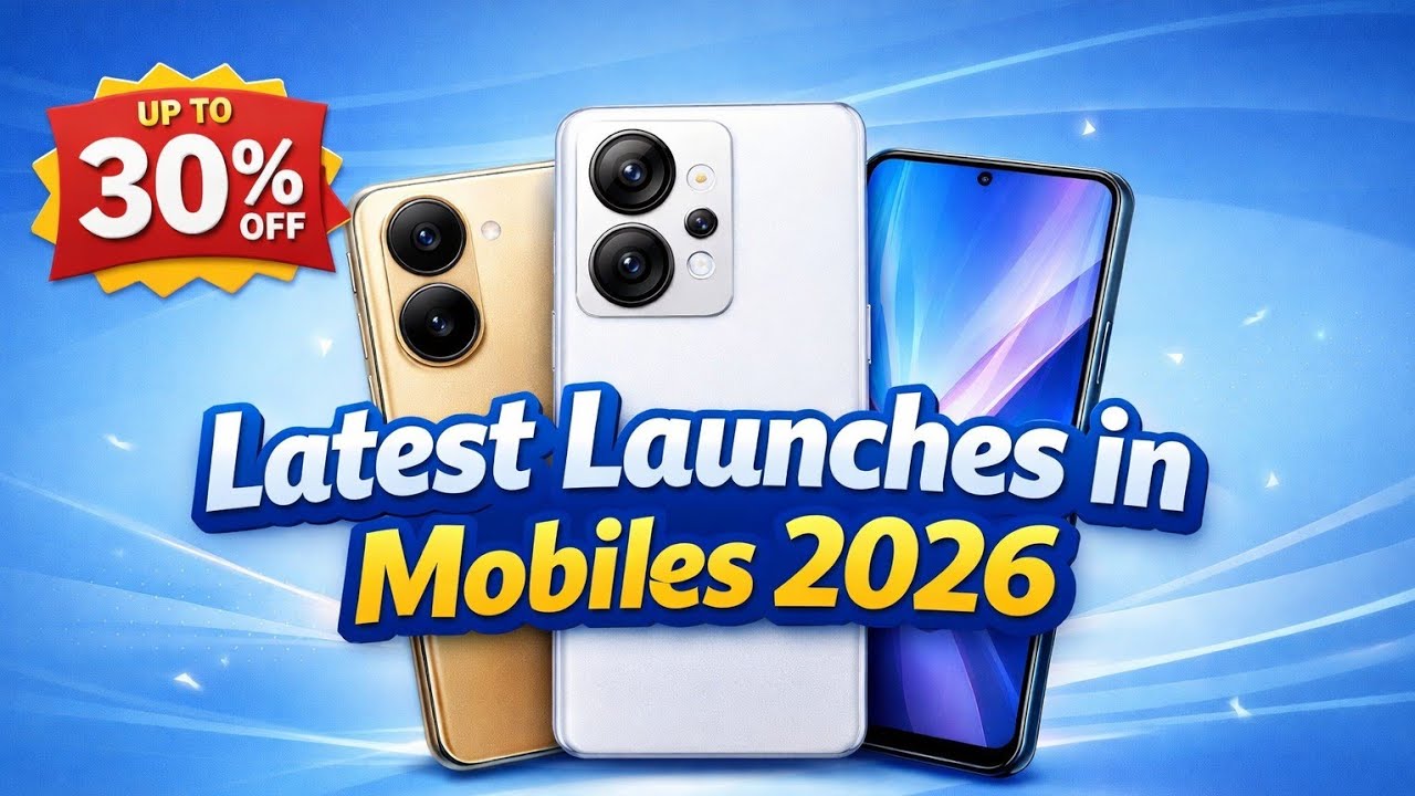 Latest Mobile Launches 2026 🔥 | New Phones Released Recently #bivusworld #mobiledeals