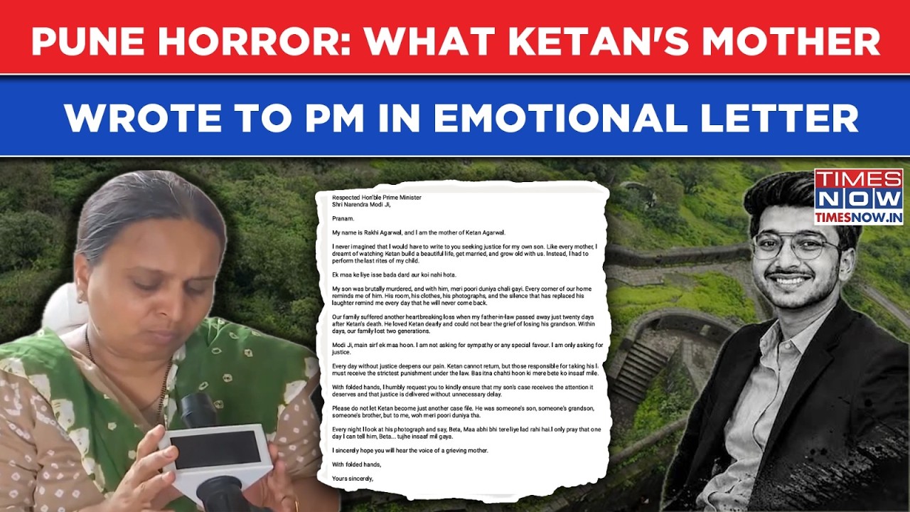 Pune Fort Horror: 'Siya Lied'| Ketan's Mother's Emotional Letter To PM Modi 26 Days After Murder