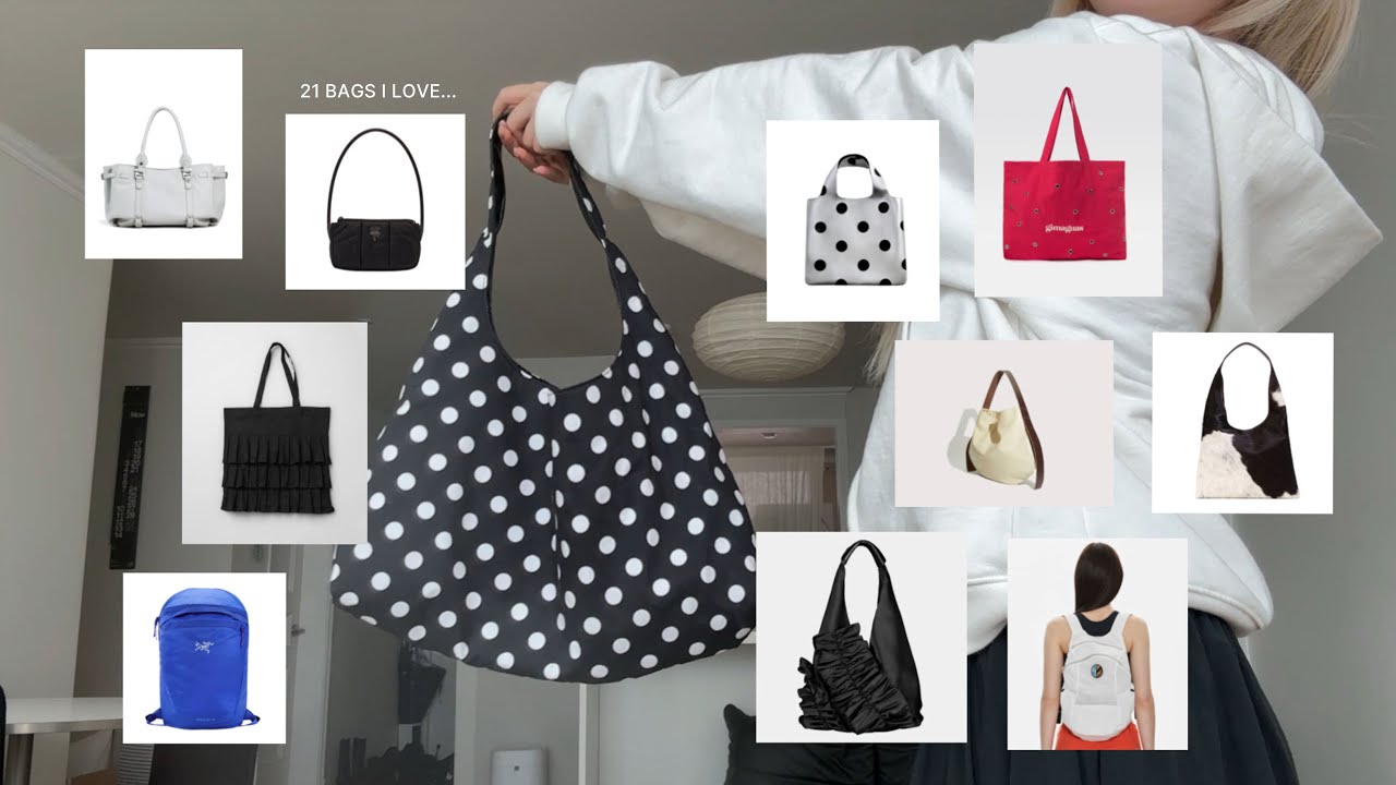 아끼는 가방들을 털어봅시다.. 👜🖤 21 BAGS I LOVE
