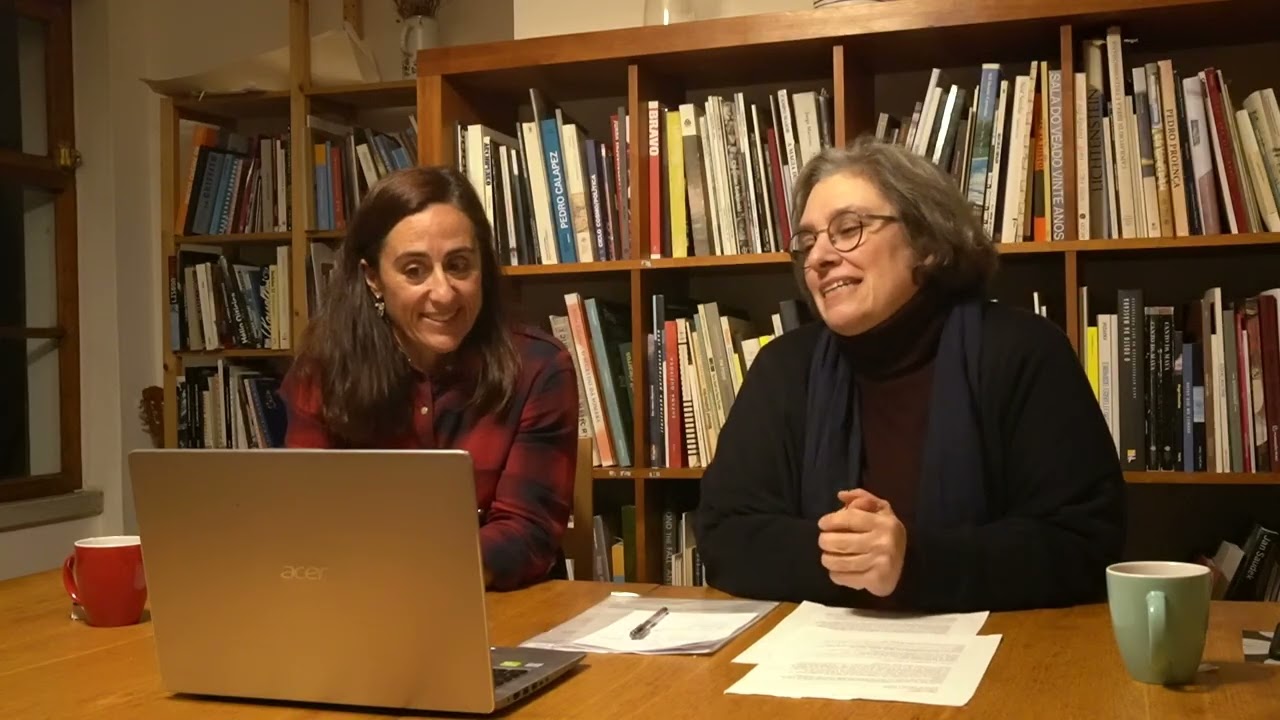 Curator Ana Anacleto in a conversation with guest Filipa Valladares at RAMA.