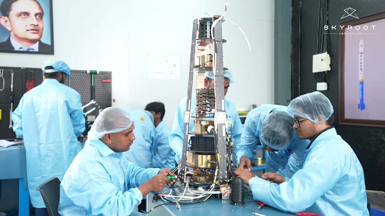 Watch the Customer Payloads Onboard Vikram-S, India's First Private Rocket