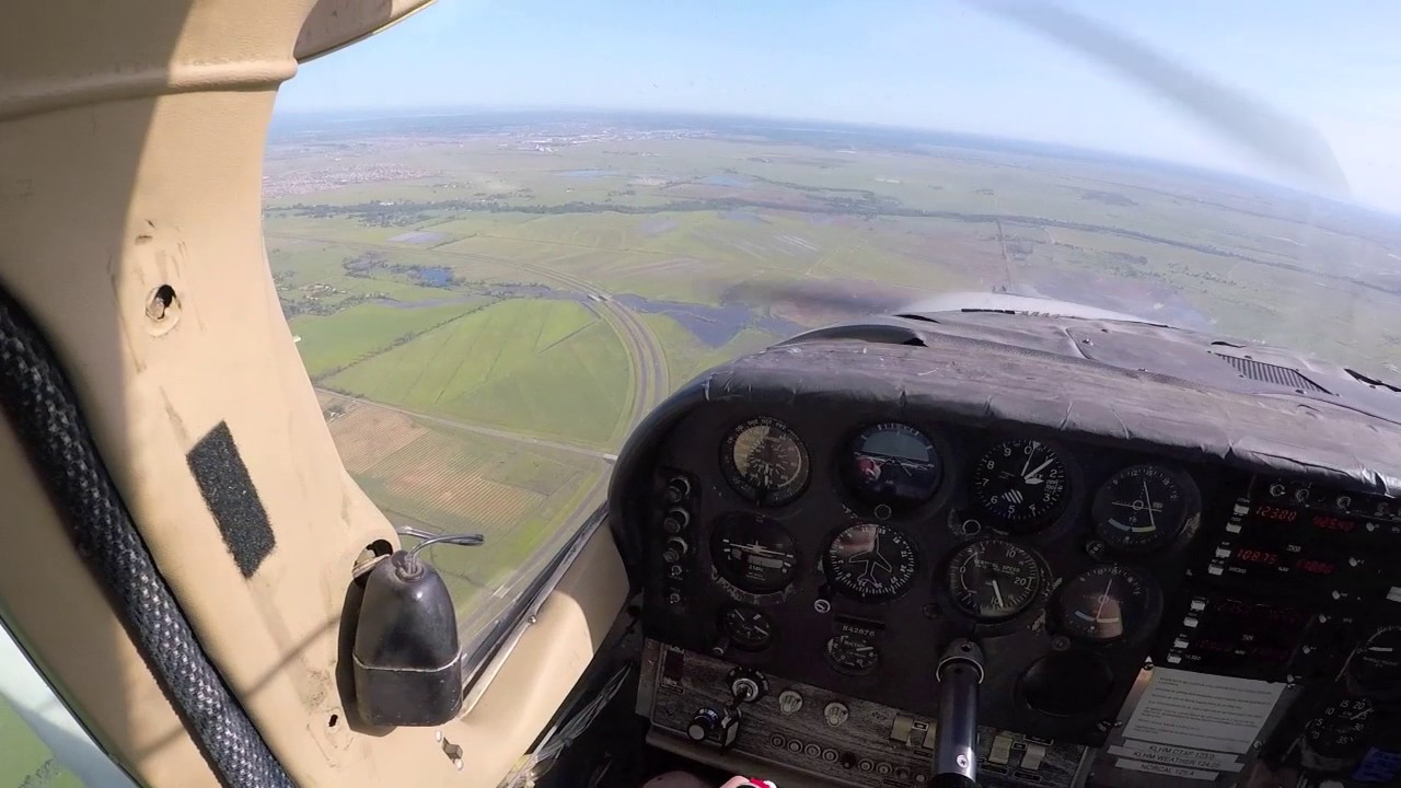 Cessna 182 Skydive Flying POV