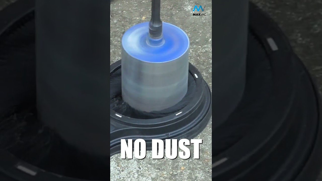 Stop KILLER DUST with Core Drill Shroud