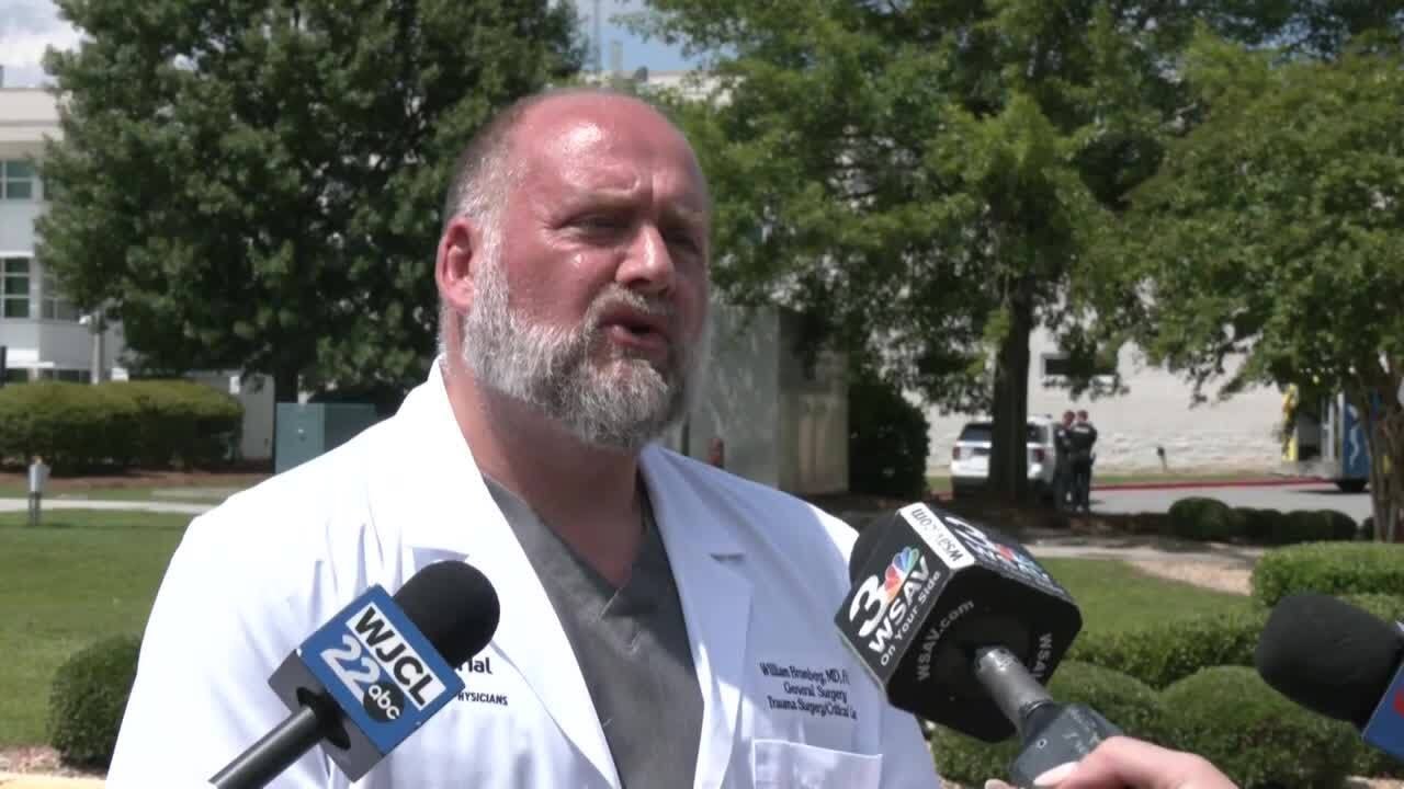 Ft. Stewart Memorial Hospital press conference