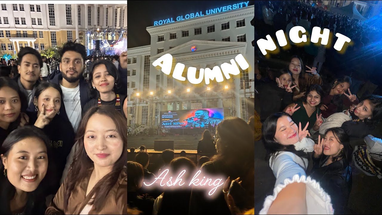 Convocation vlog Day 1: Alumni Night | Ash King | Royal Global University