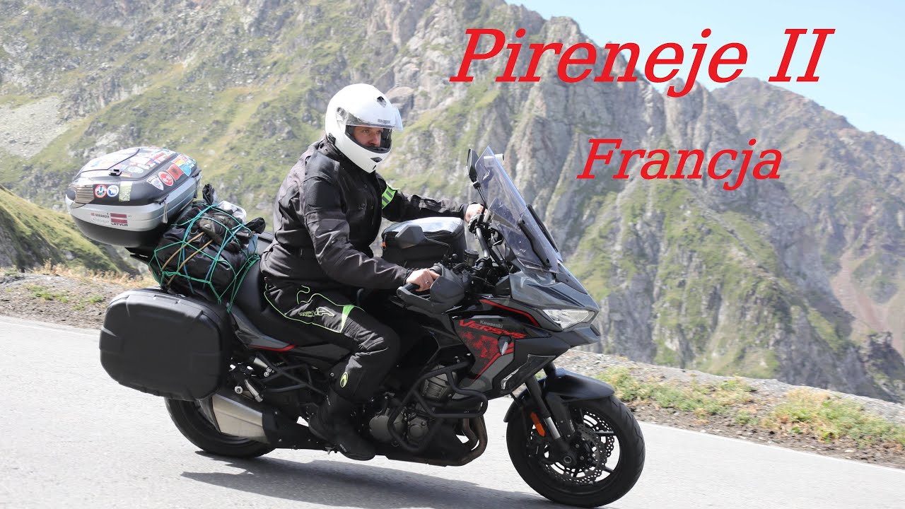 Pireneje 2 - moto wyprawa 2023 (Kawasaki Versys & Ducati Multistrada) Col d' Azet, Col du Tourmalet