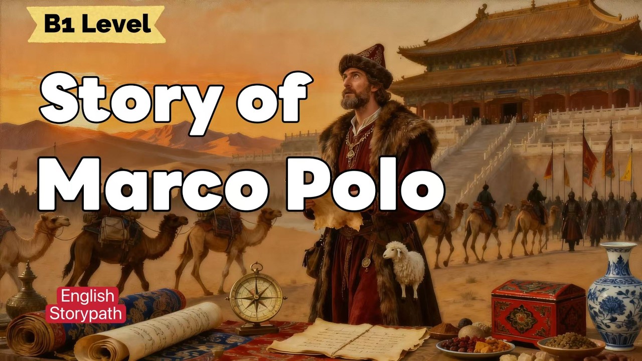 He Traveled the World for 24 Years | Learn English Through Story (Marco Polo)