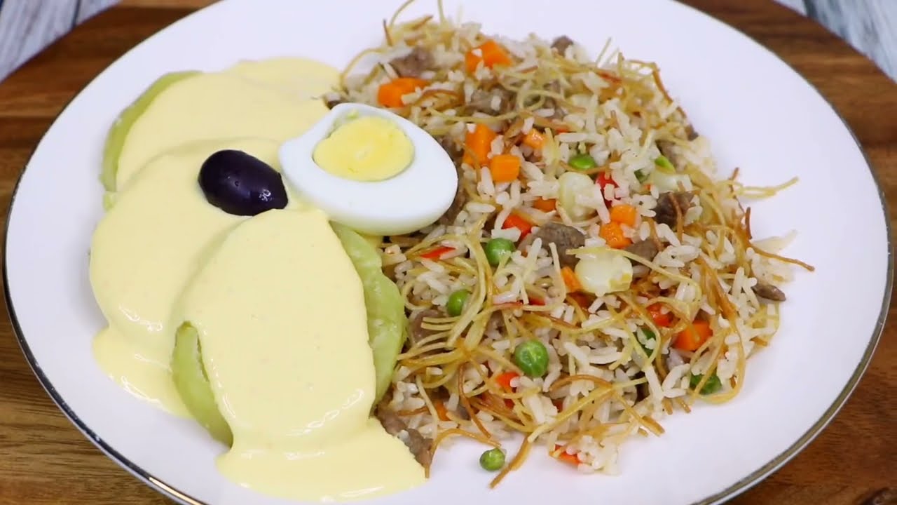 РИС ФИФИРИФИ С ВКУСНЫМ КАРТОФЕЛЕМ УАНКАИНА | Перуанская кухня