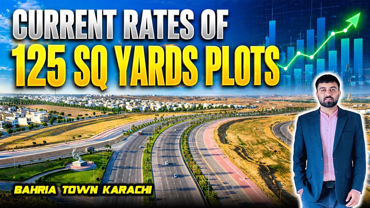 Current Rates of||125 SQ  yards Plot| Bahria Town Karachi| Low Buget Plot For Sale