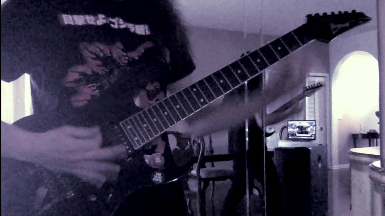 Estuarine - Wisdom of Silenus (Whole Ep guitar playthrough, Technical blackened deathgrind)