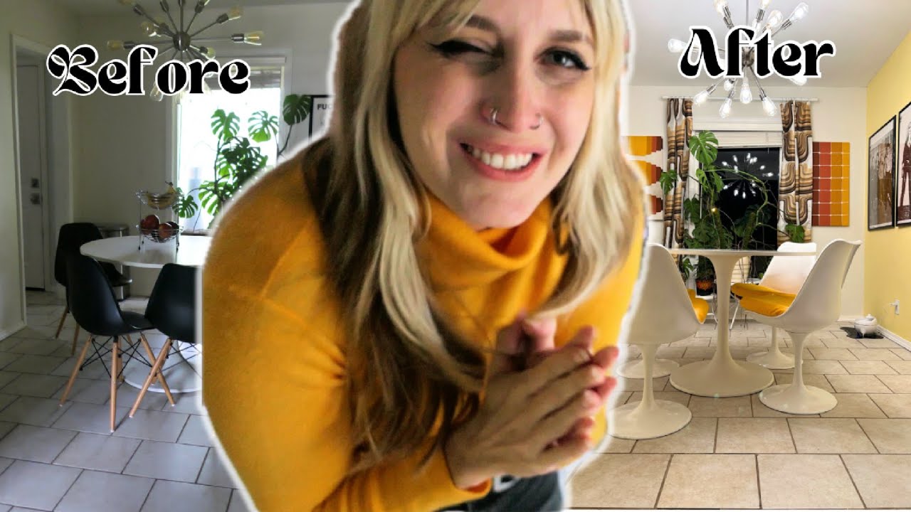I Gave My Dining Room a Space Age Makeover