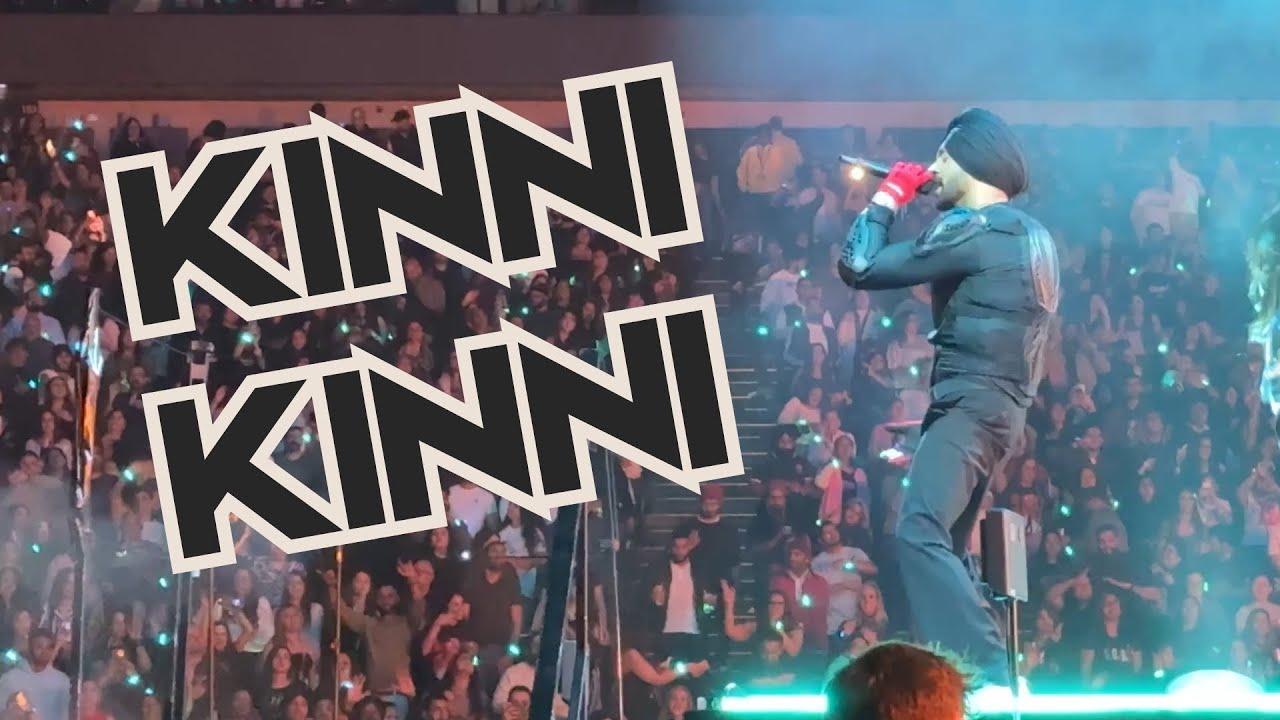 DILJIT DOSANJH | KINNI KINNI | LIVE | O2 ARENA | LONDON | OCT 2024 | 