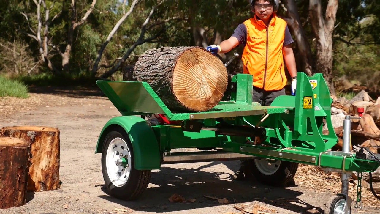 Hire Log Splitter 13HP Lifting Table