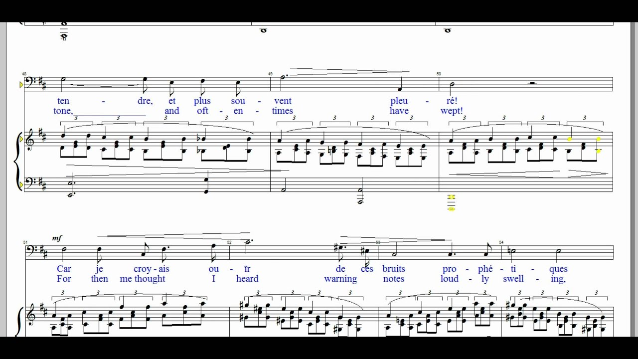 Le Cor - Score