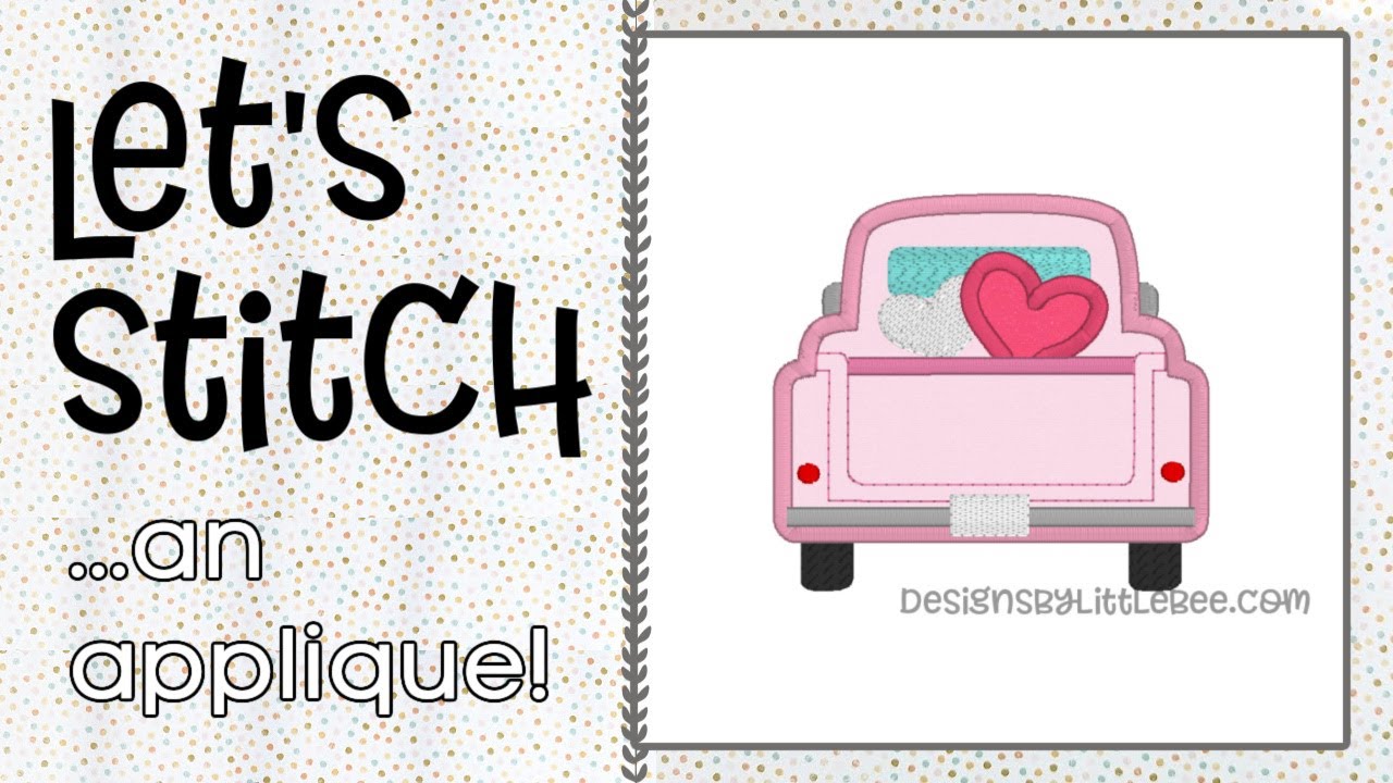 Basics of Applique Video - Machine Embroidery Tutorial
