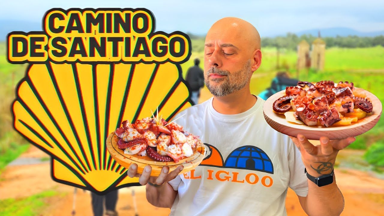 ¡¡La MEJOR PULPERÍA del MUNDO!! - Probando el MEJOR PULPO a la GALLEGA en el CAMINO DE SANTIAGO