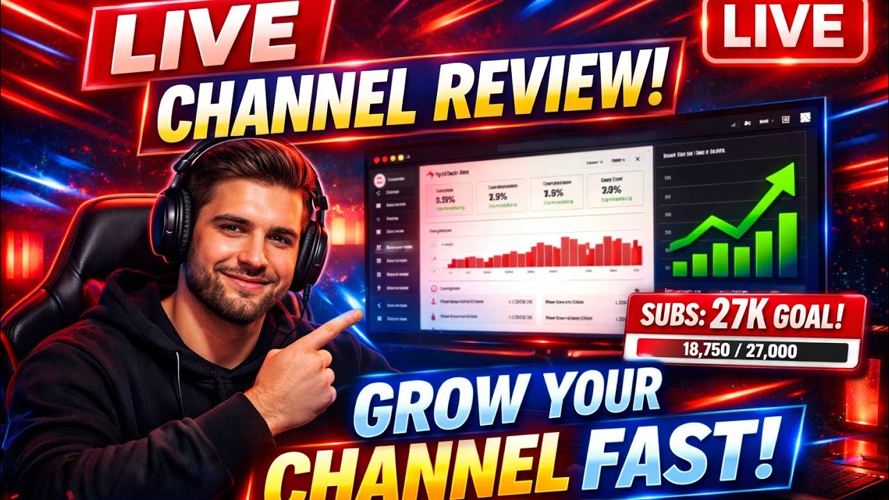 Shivam MAX 🔴 LIVE CHANNEL REVIEW! || GROW YOUR CHANNEL FAST ⏩