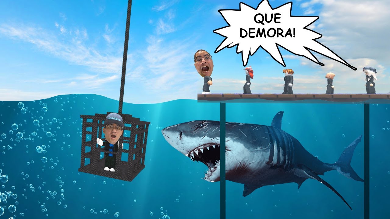 FURAMOS A FILA PARA MERGULHAR NO MAR DOS TUBARÕES GIGANTES!