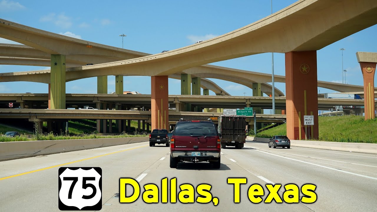 2K22 (EP 43) US-75 in Dallas, Texas: The Central Expressway, “High Five” Interchange, & More