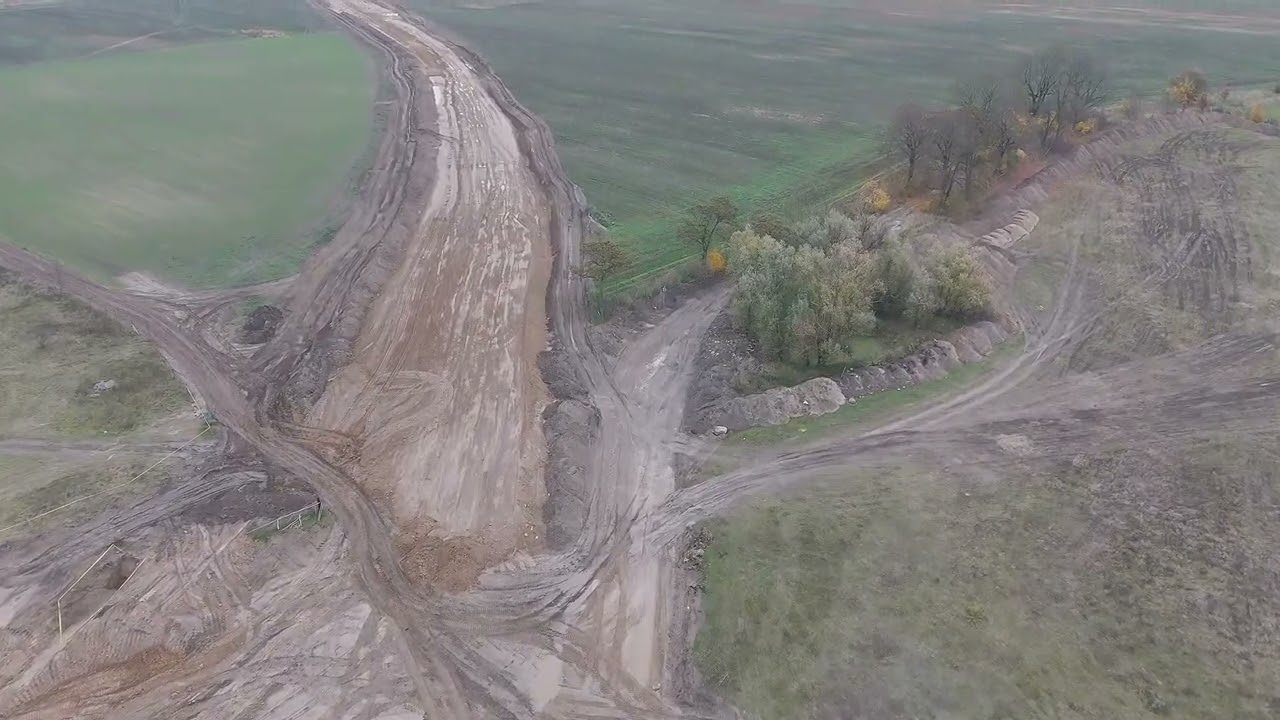 Postęp prac DK22 Rusinowo - październik 2025
