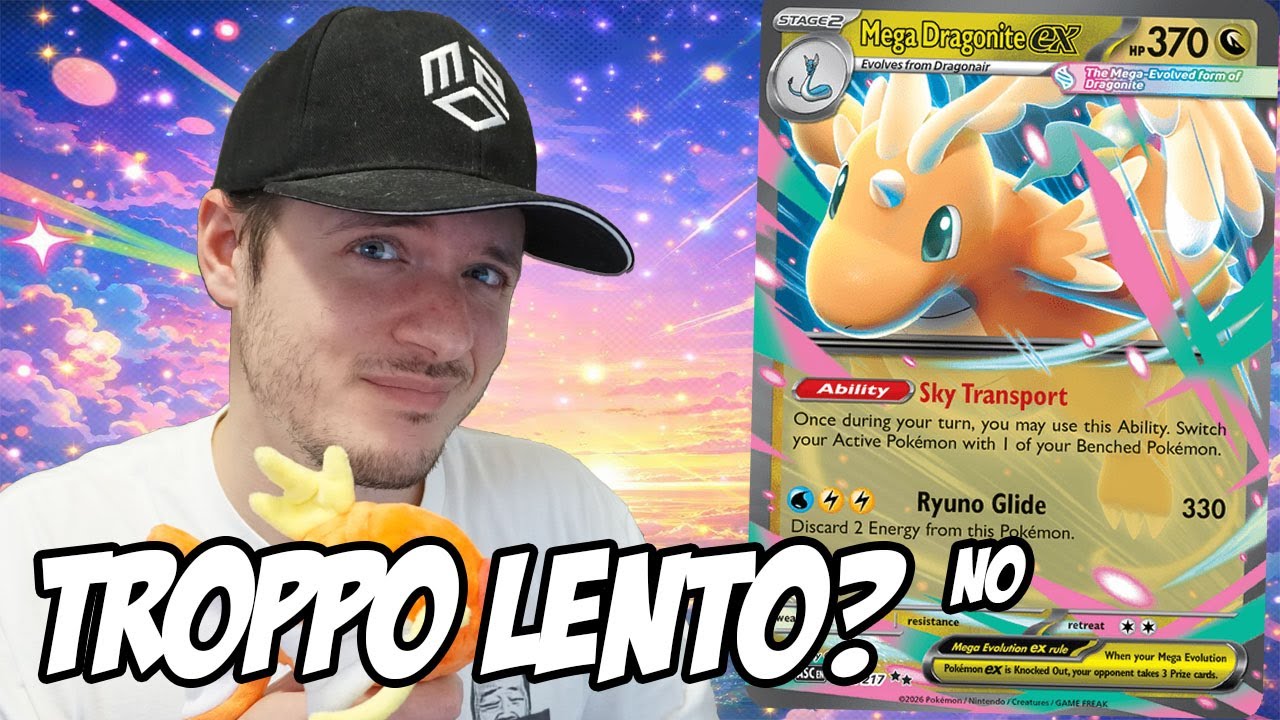 SEMBRA LENTO… POI SHOTTA TUTTO | Mega Dragonite ex & Mega Eelektross ex