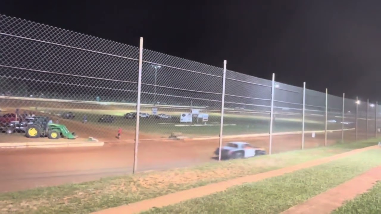 Factory stock feature at Deep South speedway 7-19-25