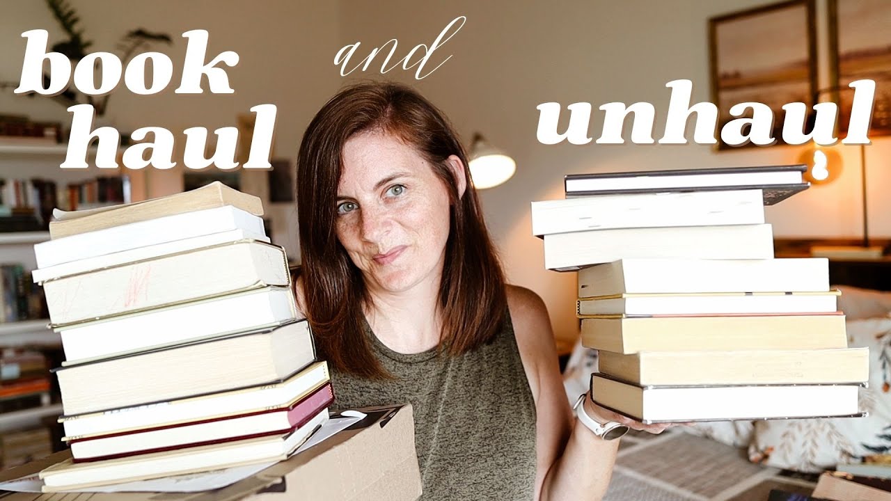 summer book haul AND unhaul 📚🗑️ making room for the new books!