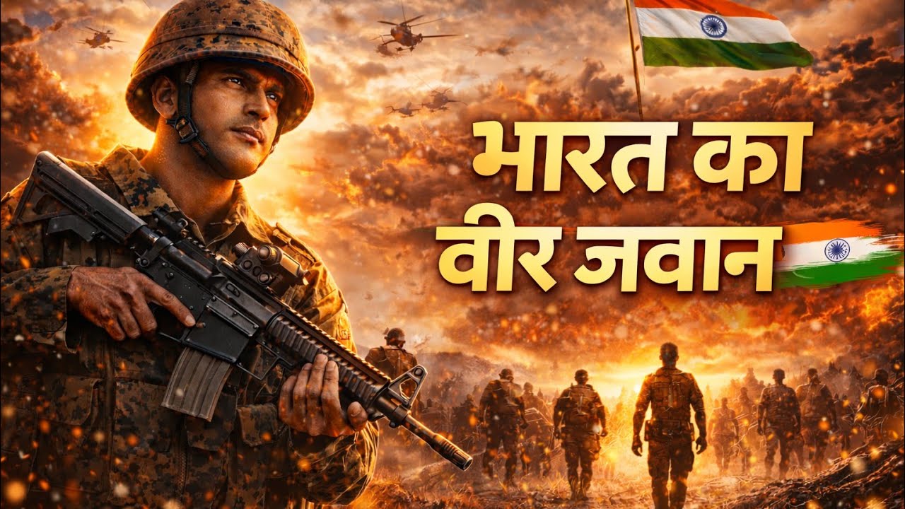 भारत का वीर जवान 🇮🇳 | Heart Touching Desh Bhakti Song | Indian Army Emotional Song 2026
