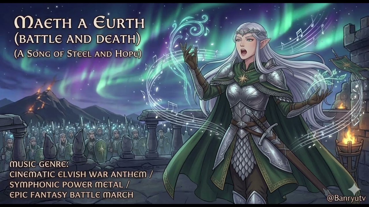 Warriors of Ennor | Epic Elven War Song (Sindarin Lord of The Rings)