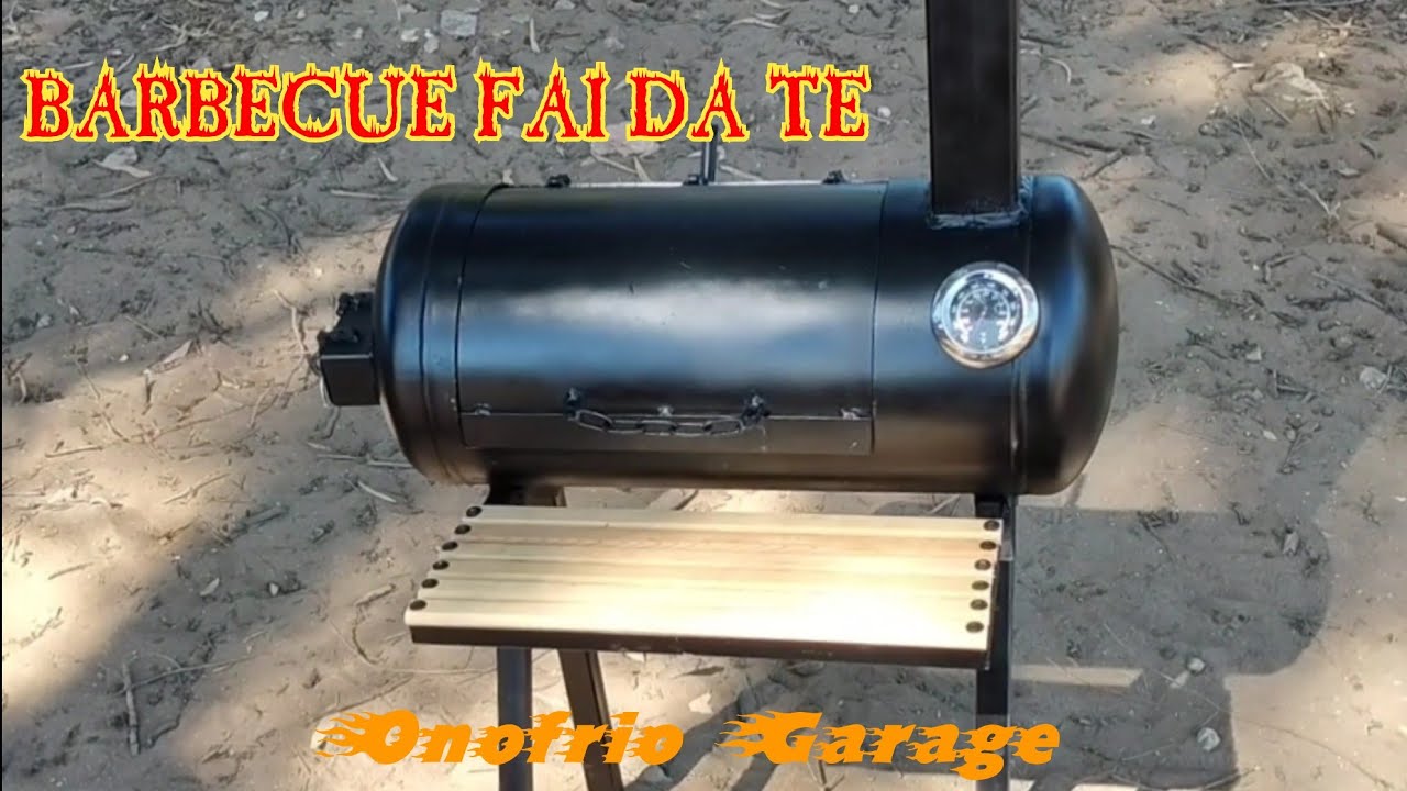 BARBECUE FAI DA TE realizzato con un Compressore