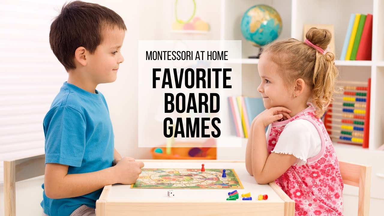 MONTESSORI AT HOME: Favorite Board Games for Toddlers + Preschool!