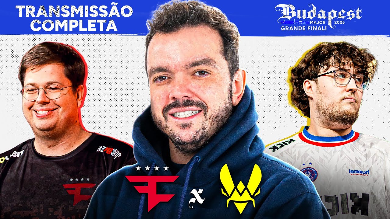 GRANDE FINAL | VITALITY X FAZE | STARLADDER BUDAPEST MAJOR 2025 - !socio - Siga  @Gaules