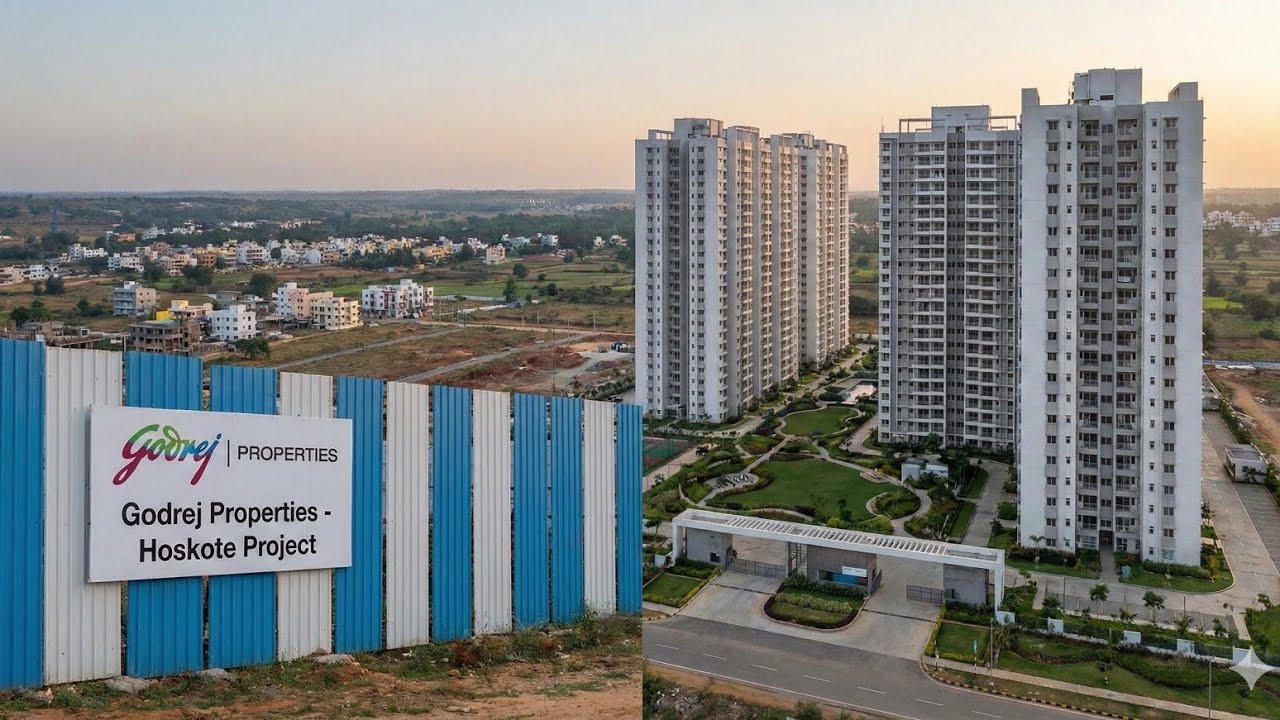 Complete Location ✅ Godrej Hoskote project details with master plan🌉 