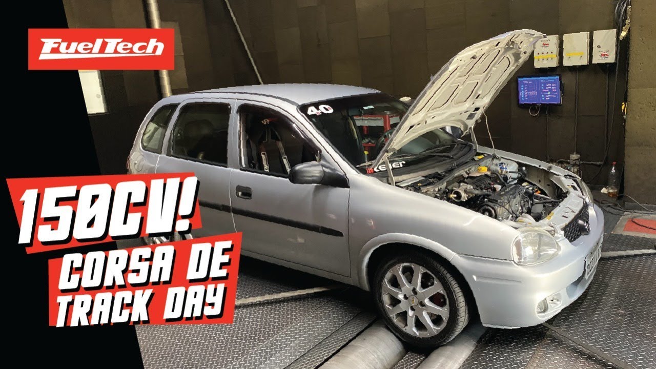 CORSA 2.0 COM MOTOR DE VECTRA GT EM DETALHES!