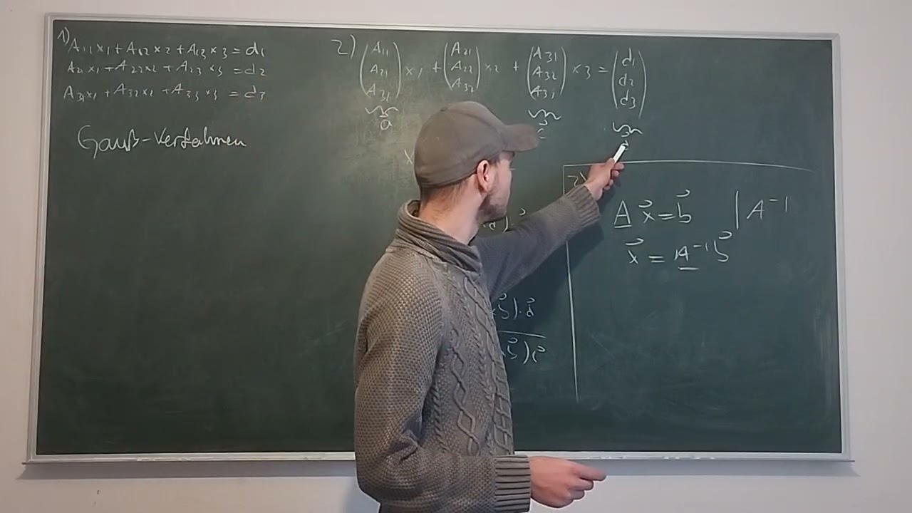 Lineares Gleichungssystem lösen 