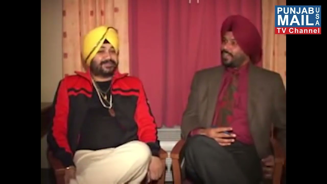 Daler Mehndi interview in 2006 by Gurjatinder Randhawa | Punjab Mail USA TV Channel