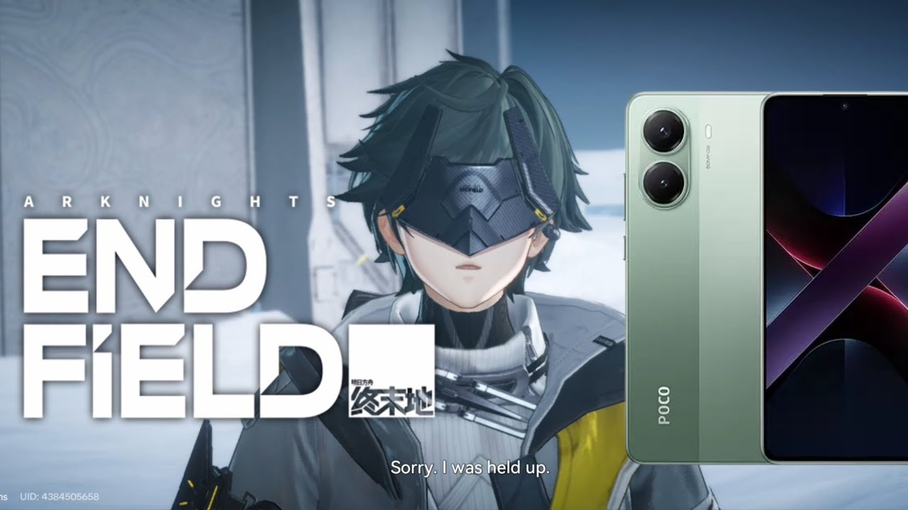 POCO X7 Pro 12/256 (Arknights Endfield) Gaming Test