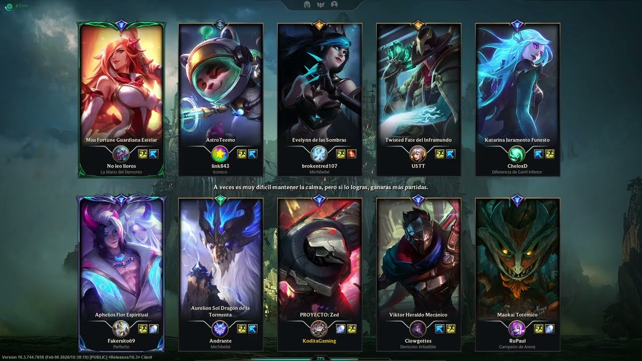 GAMEPLAY - LOL - ARAM:CAOS