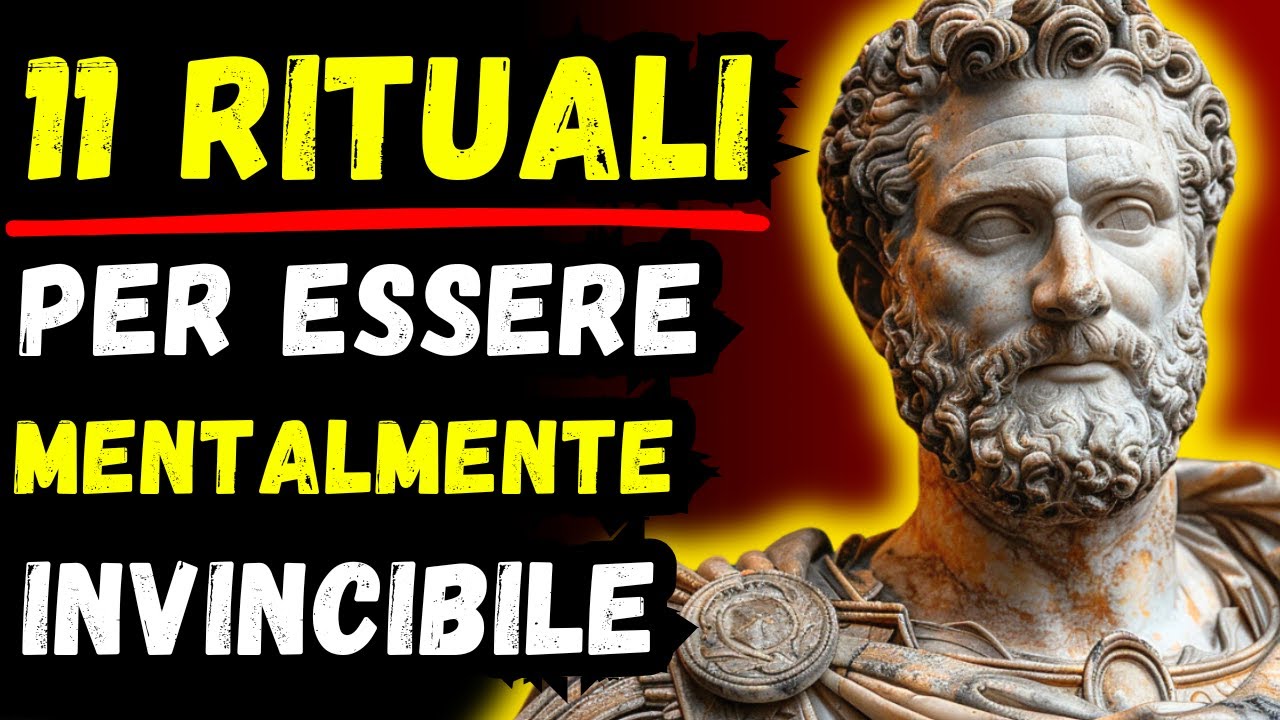 11 RITUALI MATTUTINI PER DIVENTARE MENTALMENTE INDISTRUTTIBILE | Stoicismo