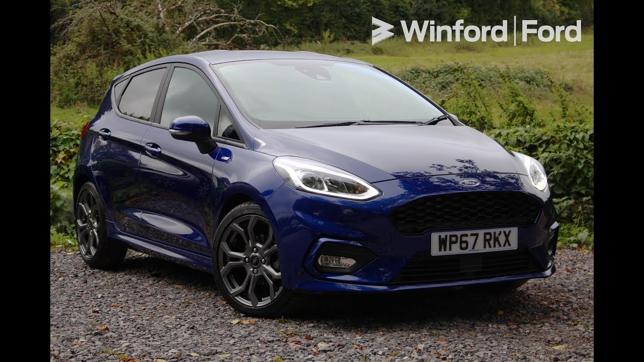 Ford Fiesta 1.0 (140ps) ST-Line in Deep Impact Blue | Winford Ford