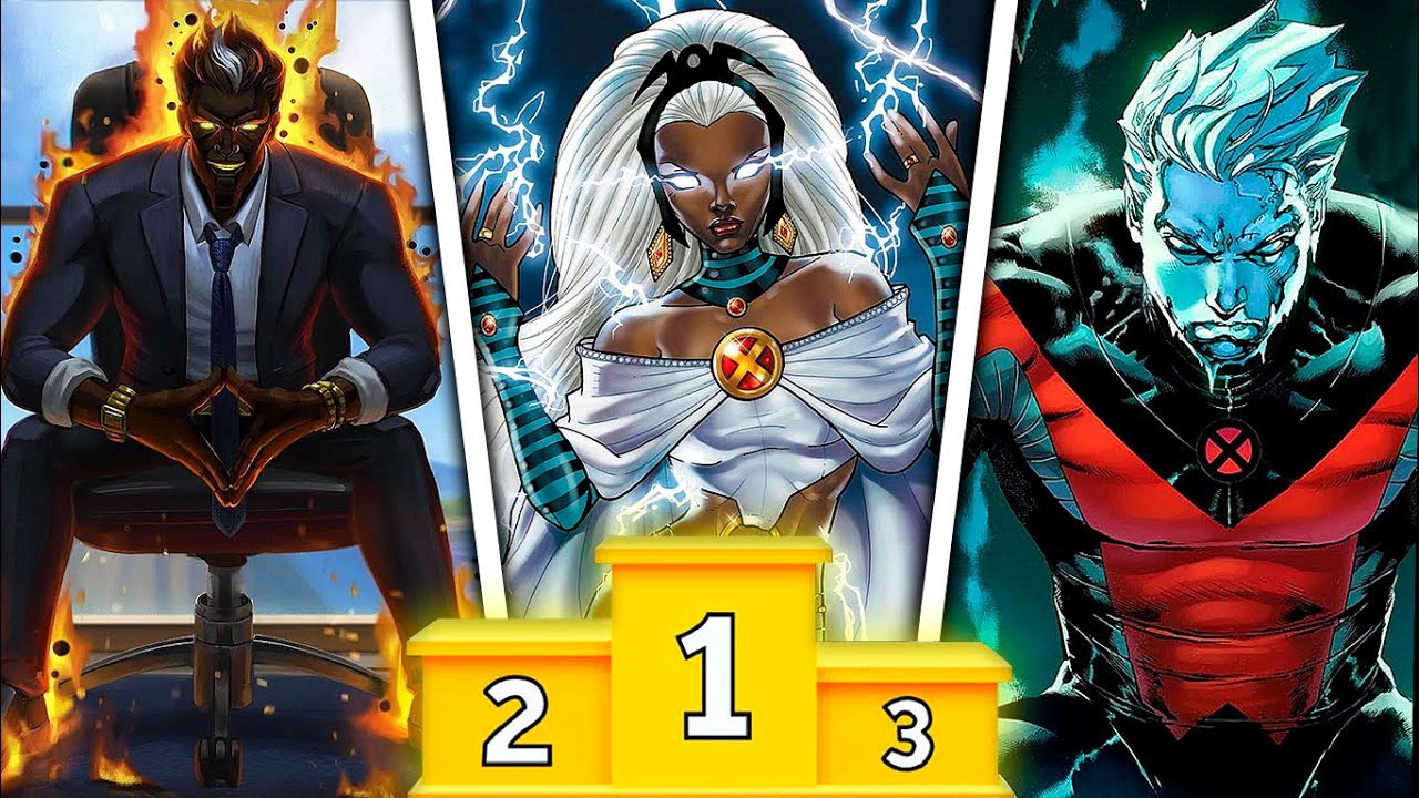 RANKING: 16 MUTANTES TEMIDOS PELA MANIPULAÇÃO ELEMENTAL POR NIVEL DE PODER