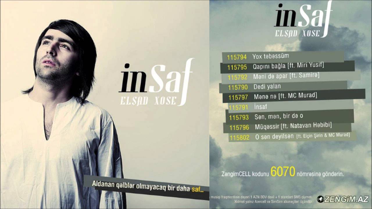 Elşad Xose - Insaf (Audio)