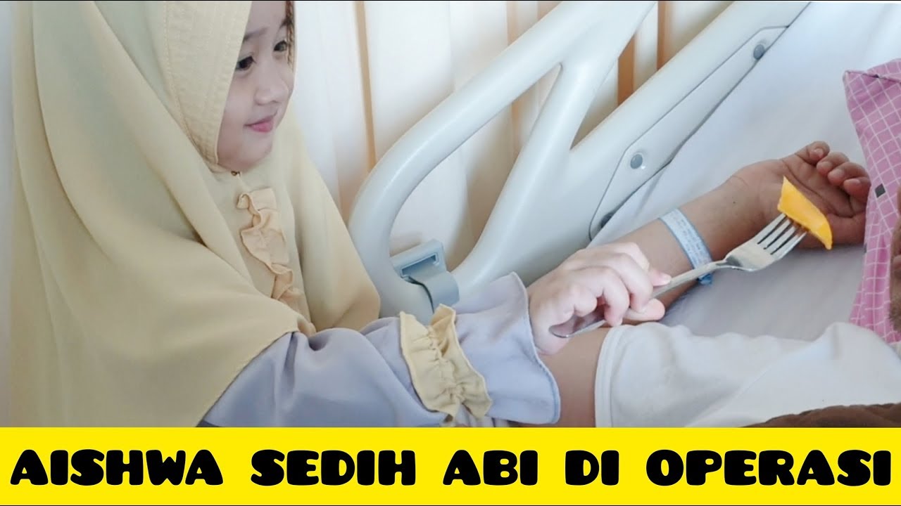 AISHWA SAMBUT ABI PULANG DARI OPERASI (VLOG)