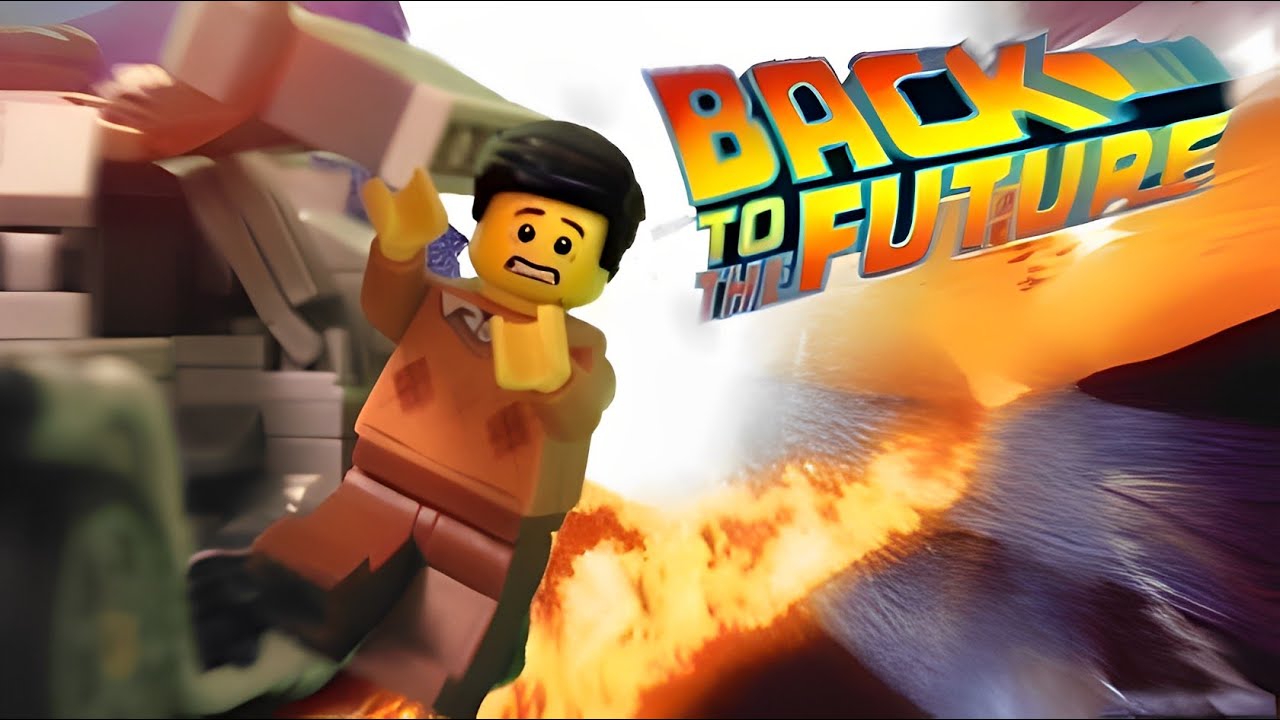 Лего Мультфильм Назад в Будущее | Lego Cartoon Back to the Future
